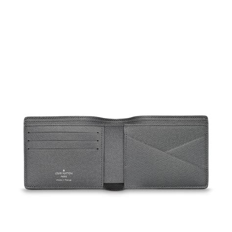 gray lv wallet